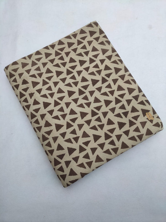 Bagru Pure Cotton Hand Block Fabric - JBRBK668