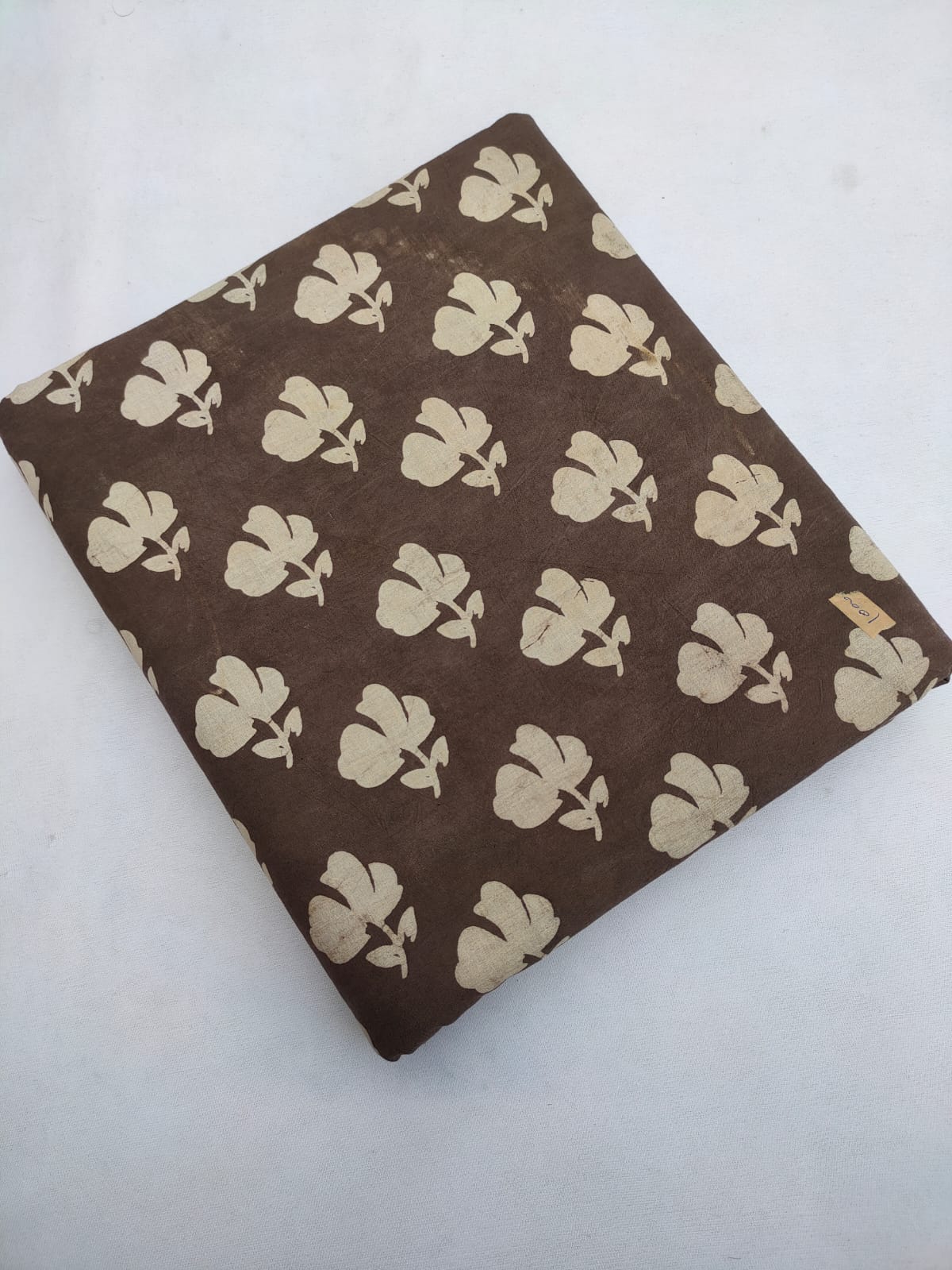 Bagru Pure Cotton Hand Block Fabric - JBRBK671