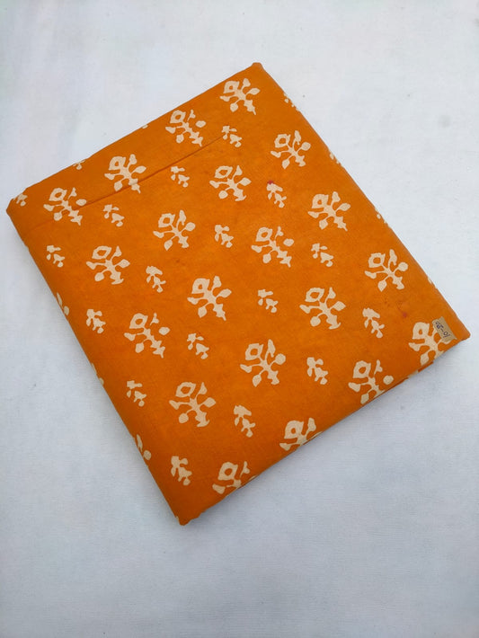 Bagru Pure Cotton Hand Block Fabric - JBRBK673