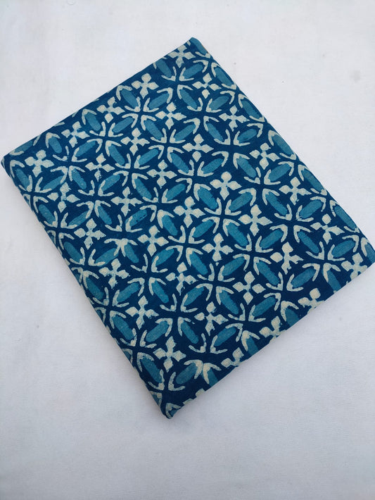 Bagru Pure Cotton Hand Block Fabric - JBRBK646