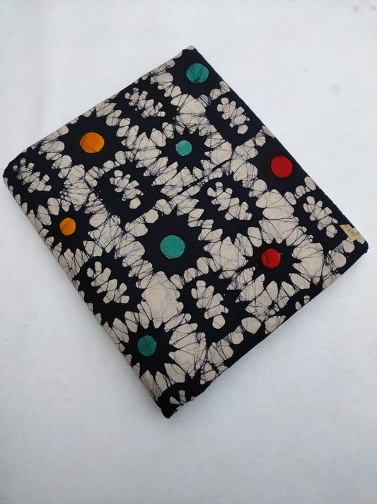 Bagru Pure Cotton Hand Block Fabric - JBRBK709