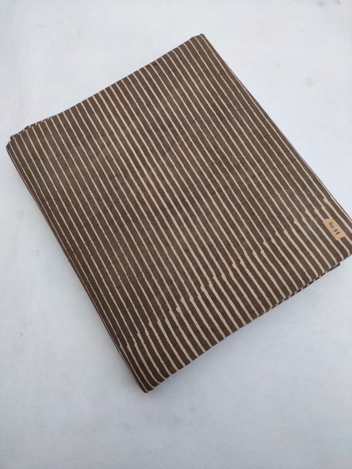 Bagru Pure Cotton Hand Block Fabric - JBRBK650