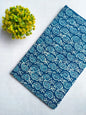 Bagru Dabu Indigo Batik Hand Block Cotton Fabric