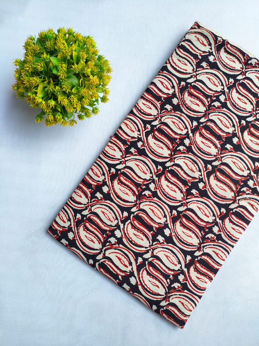 Bagru Dabu Indigo Batik Hand Block Cotton Fabric
