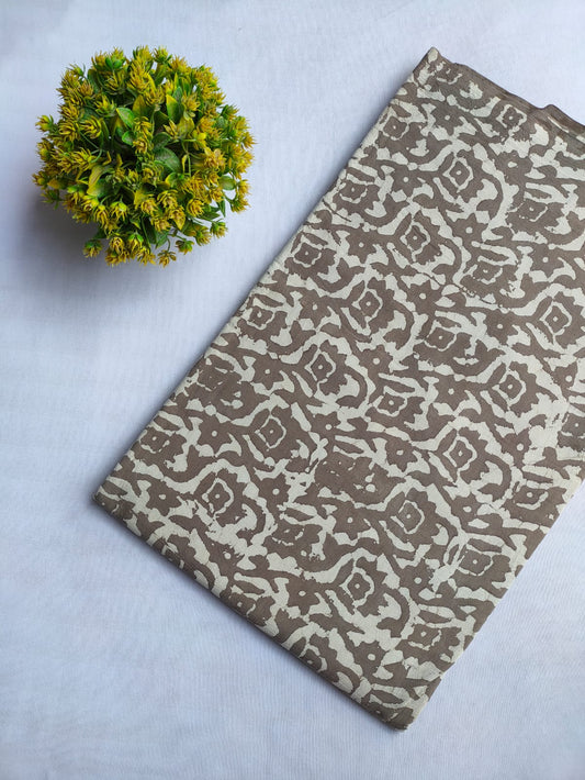 Bagru Dabu Indigo Batik Hand Block Cotton Fabric