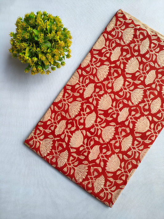 Bagru Dabu Indigo Batik Hand Block Cotton Fabric