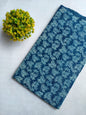 Bagru Dabu Indigo Batik Hand Block Cotton Fabric