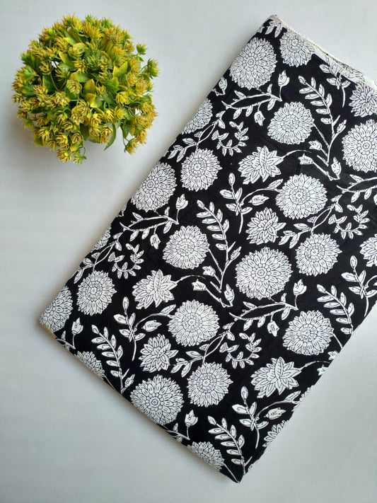 Hand Block printed cotton fabric