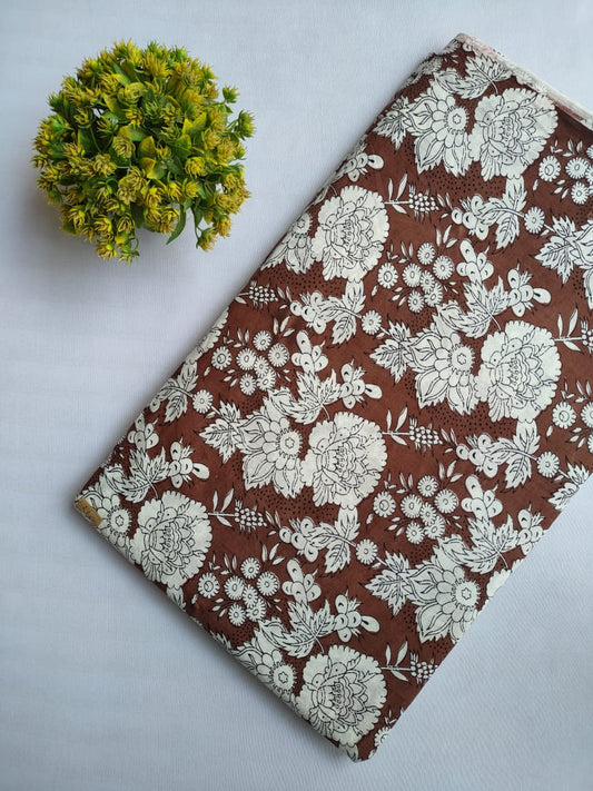 Hand Block printed cotton fabric