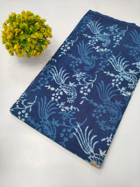 Indigo Cotton Fabric