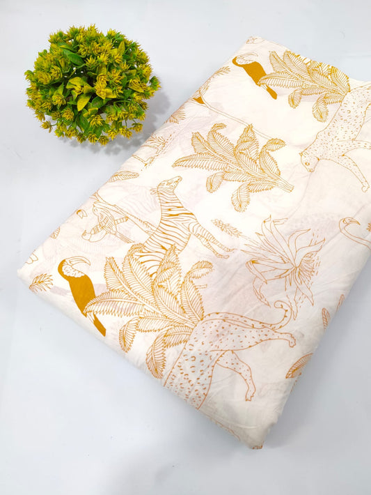 Cotton Screen Print Fabric
