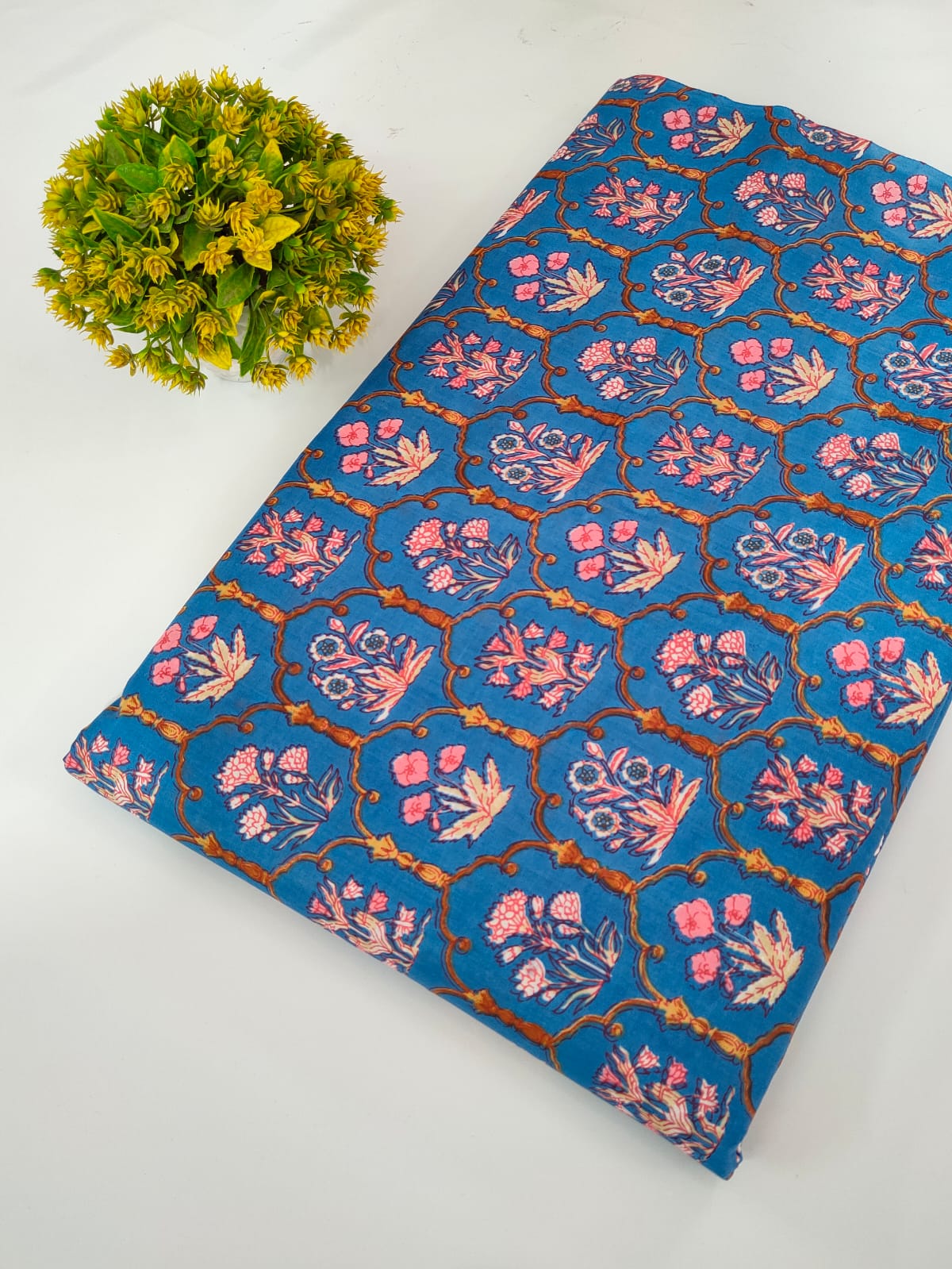 Screen Print Pure Cotton Fabric