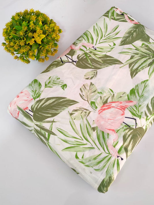 Screen Print Pure Cotton Fabric