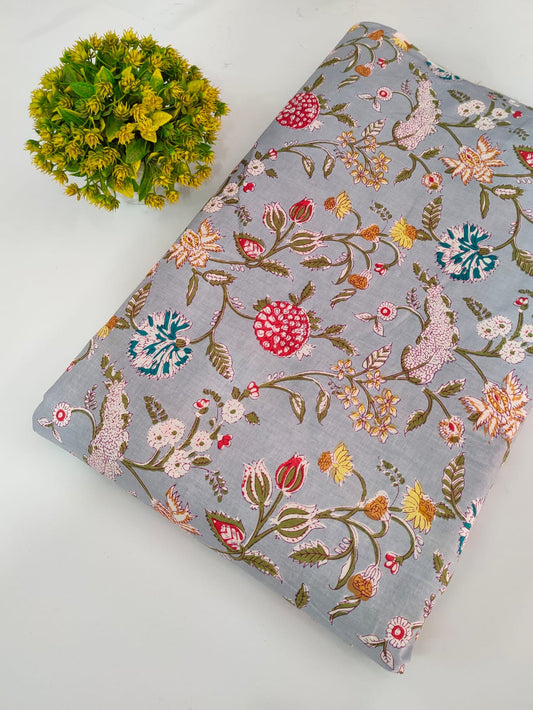 Screen Print Pure Cotton Fabric