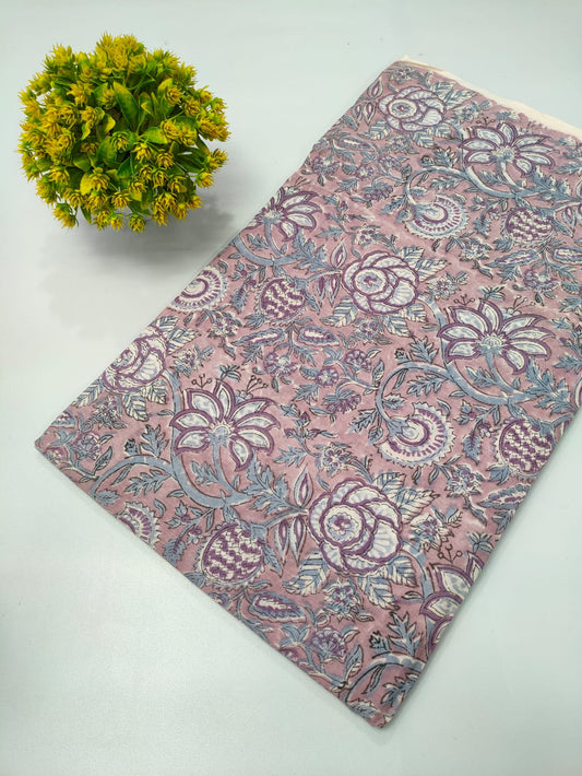 Repit Print Sanganeri hand block printed fabrics