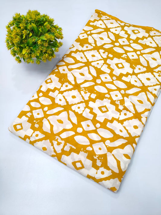 Repit Print Sanganeri hand block printed fabrics