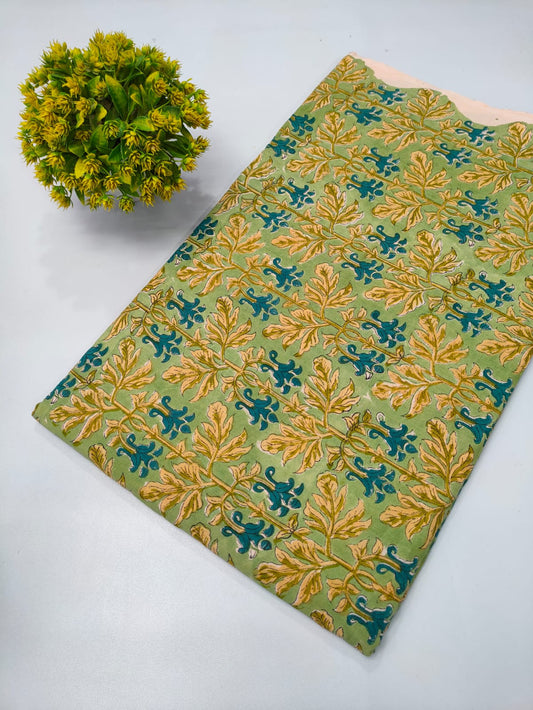 Repit Print Sanganeri hand block printed fabrics