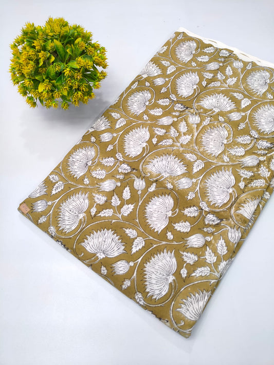Repit Print Sanganeri hand block printed fabrics