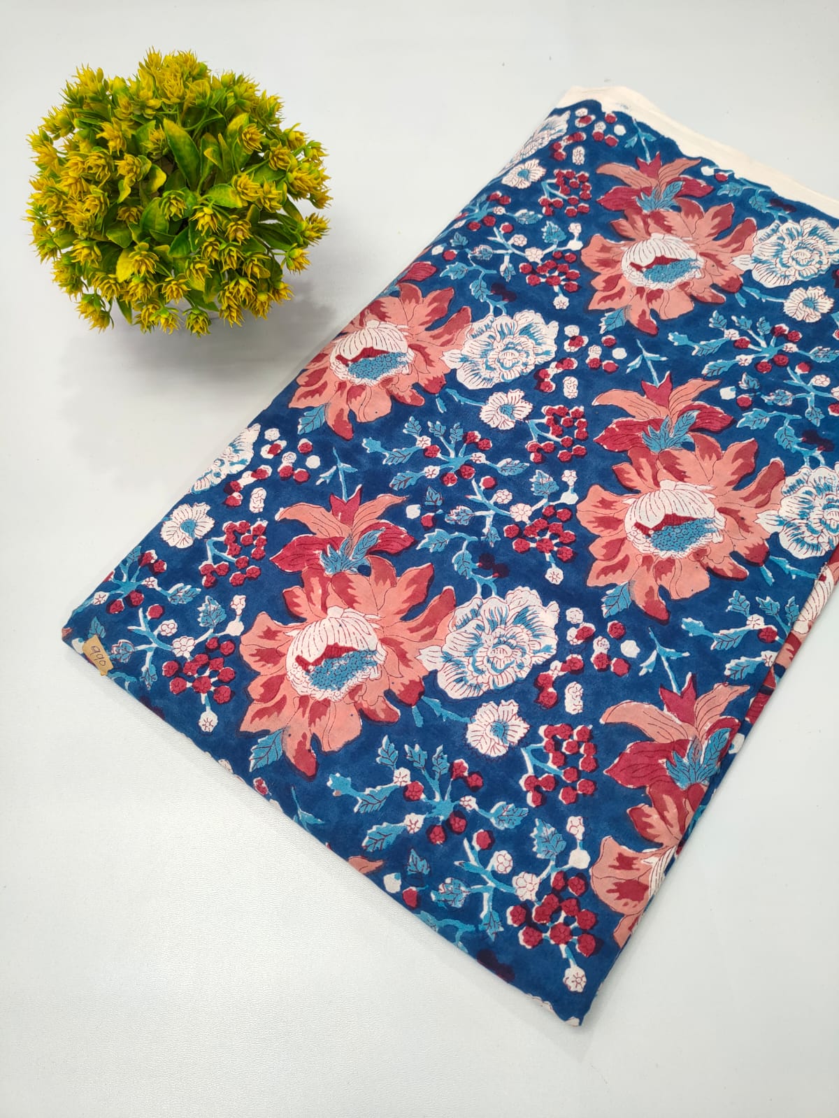 Repit Print Sanganeri hand block printed fabrics