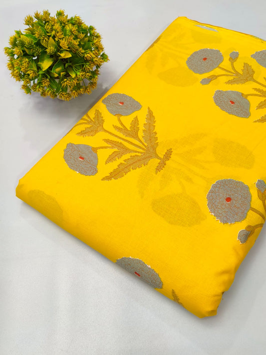 Cotton Fabrics Screen Printed