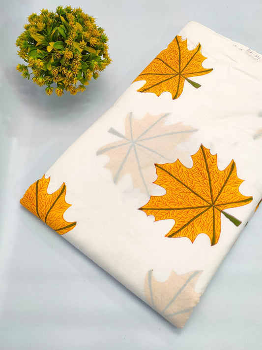 Boota Print Cotton Hand Block Fabric