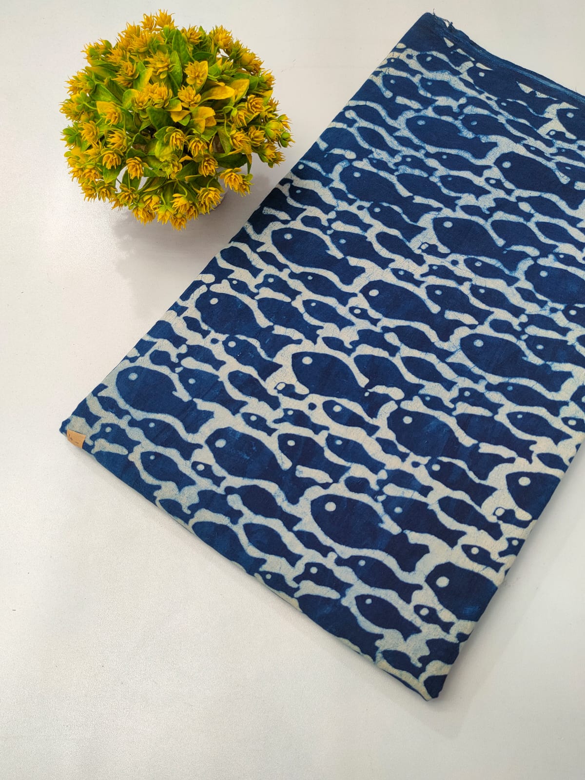 Dabu Indigo Hand Block Fabric