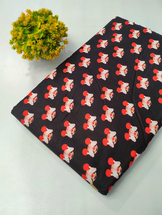 Pure Cotton Fabric Screen Printed