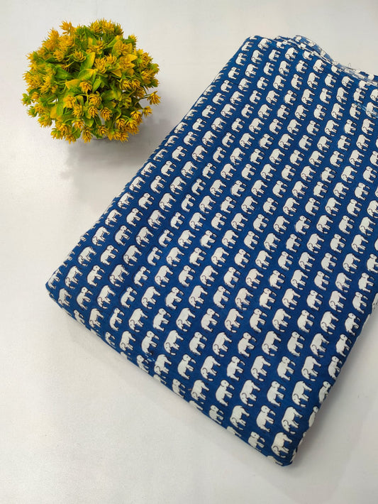 Pure Cotton Fabric Screen Printed
