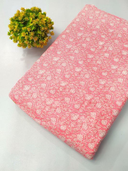 Pure Cotton Fabric Screen Printed
