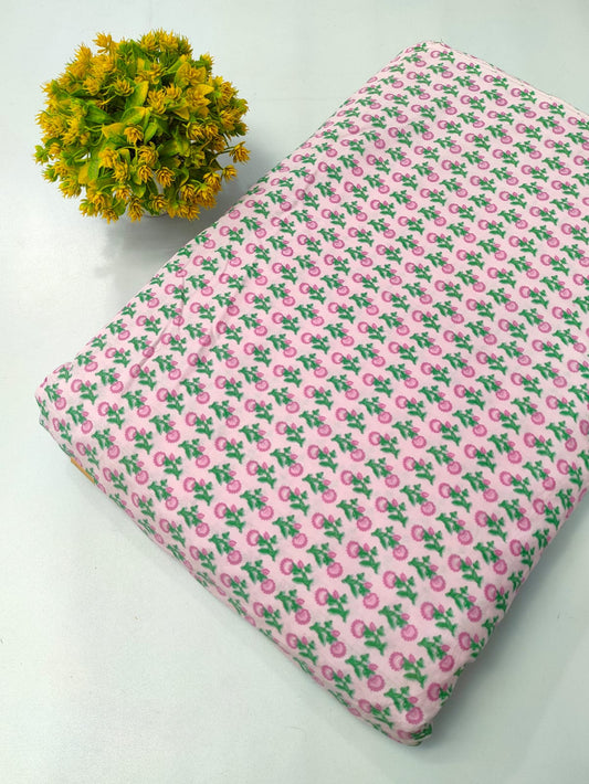 Pure Cotton Fabric Screen Printed