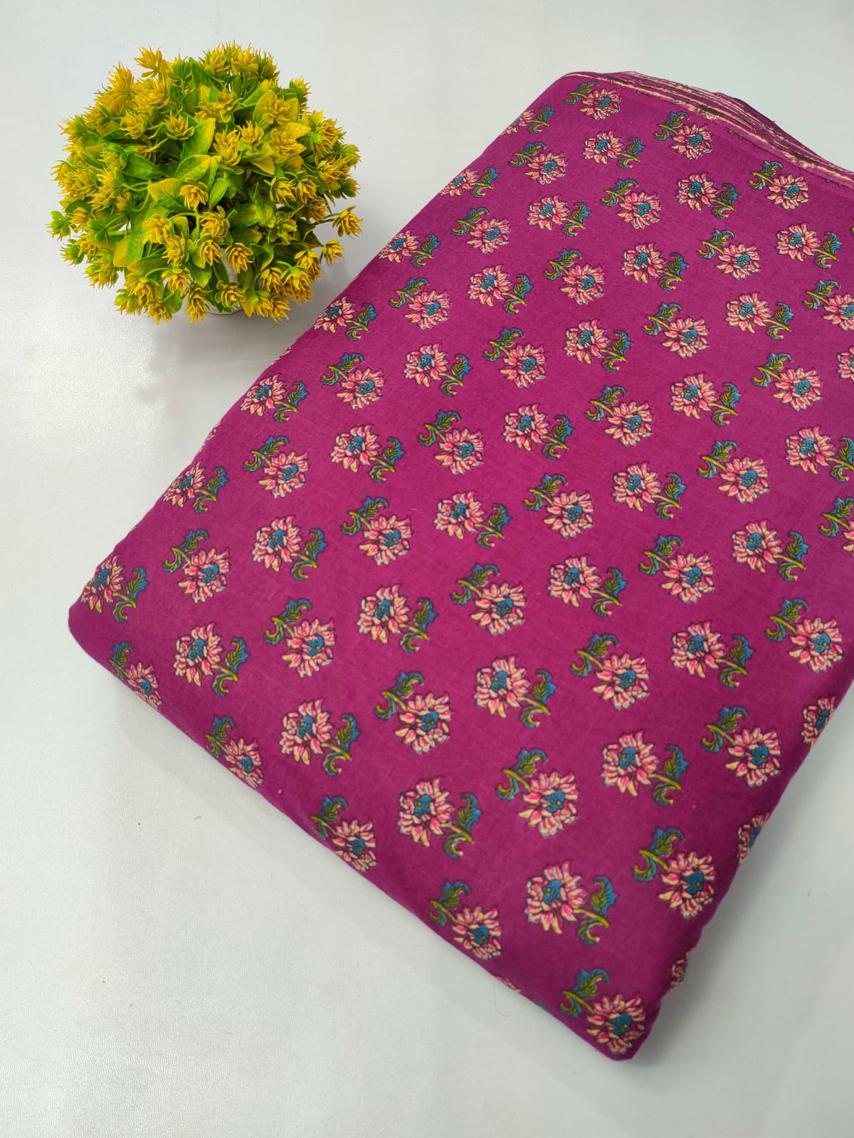 Pure Cotton Fabric Screen Printed