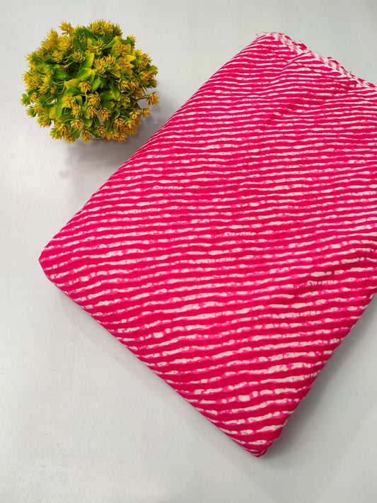 Pure Cotton Fabric Screen Printed