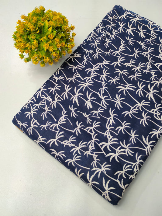 Pure Cotton Fabric Screen Printed