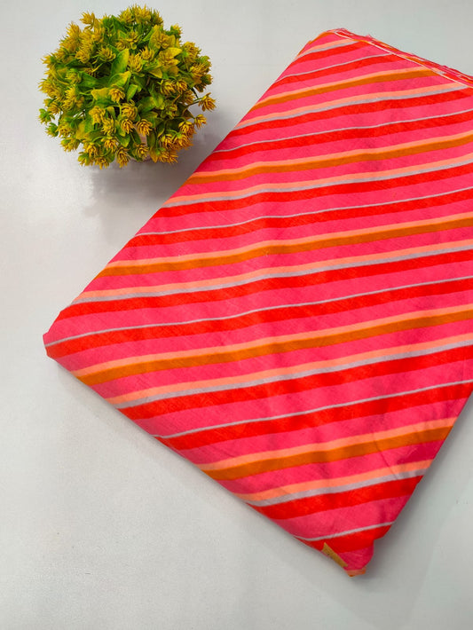 Pure Cotton Fabric Screen Printed
