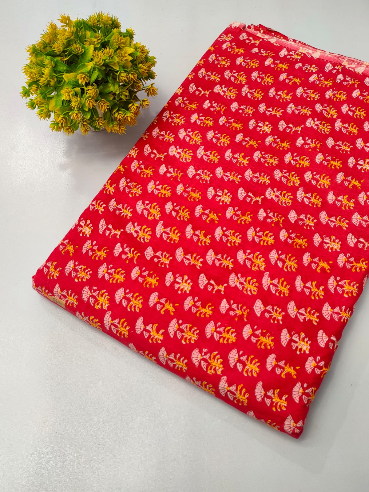 Pure Cotton Fabric Screen Printed