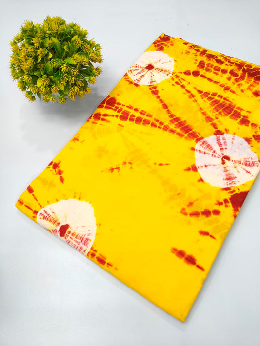 Shibori Tie and Dye Cotton Fabric