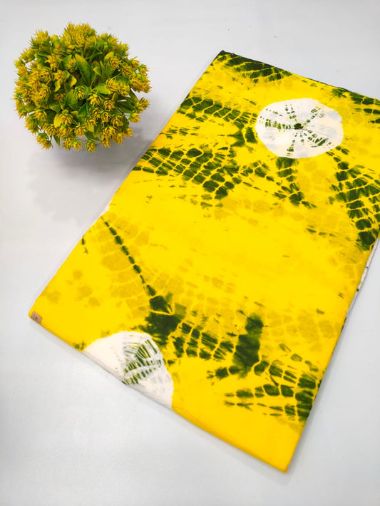 Shibori Tie and Dye Cotton Fabric