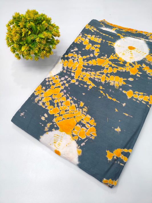 Shibori Tie and Dye Cotton Fabric