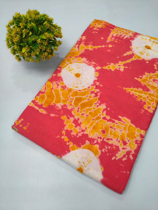 Shibori Tie and Dye Cotton Fabric