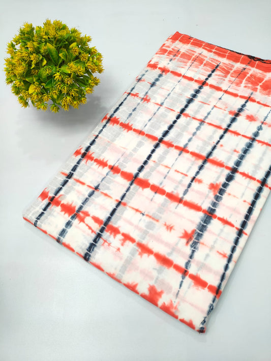 Shibori Tie and Dye Cotton Fabric