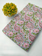 Soft Cotton Hand Block Fabric