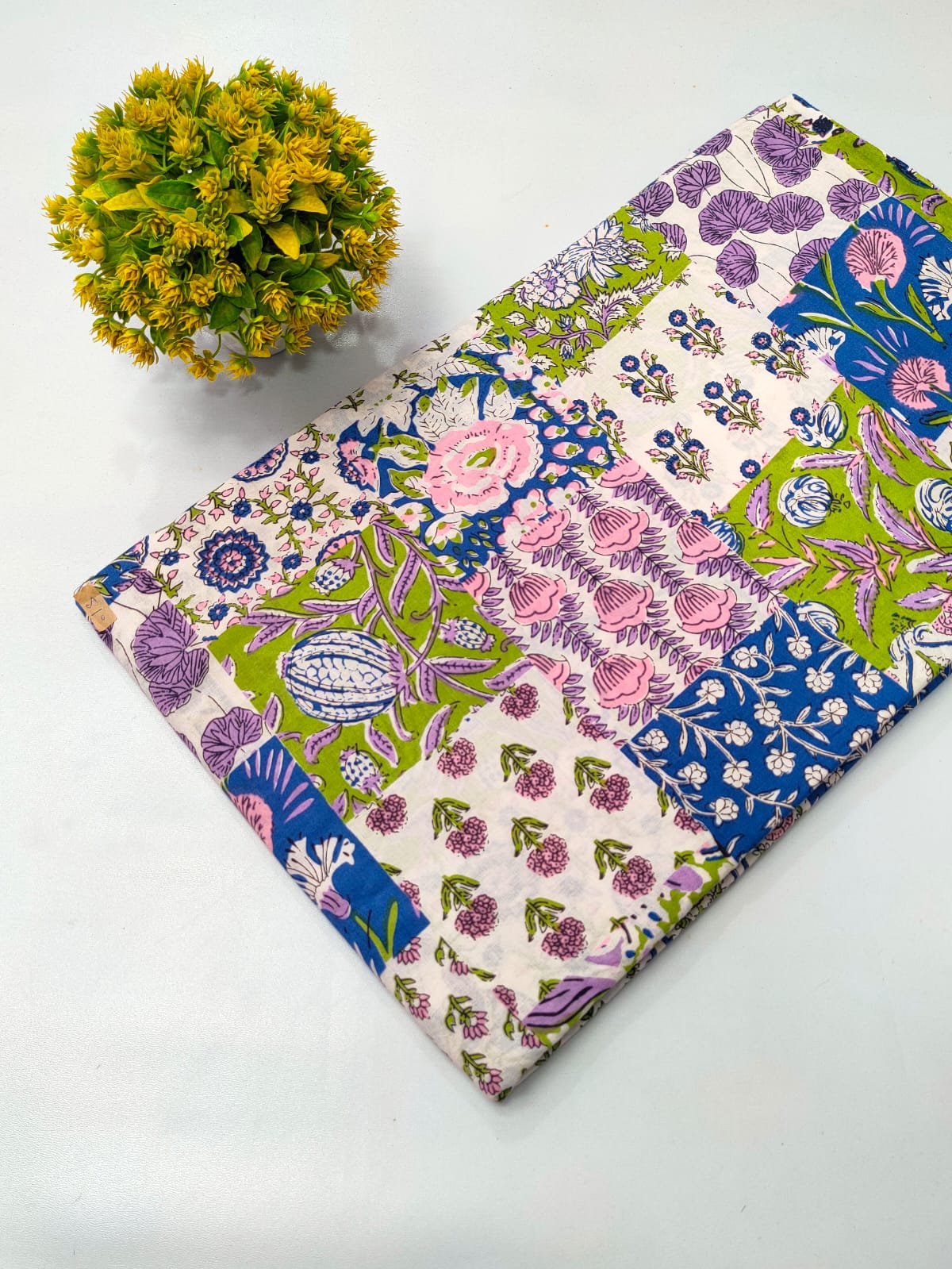 Soft Cotton Hand Block Fabric