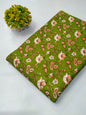 Soft cotton fabric for summer tulsi prints