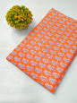 Soft cotton fabric for summer tulsi prints