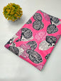 Soft cotton fabric for summer tulsi prints