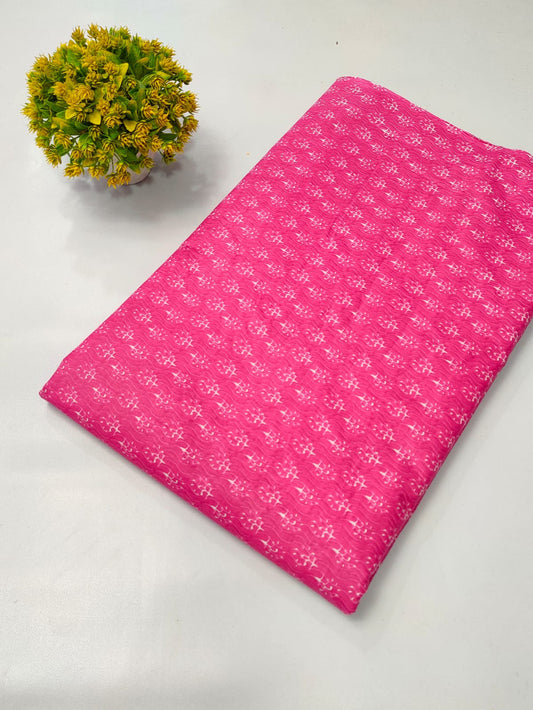 Soft cotton fabric for summer tulsi prints